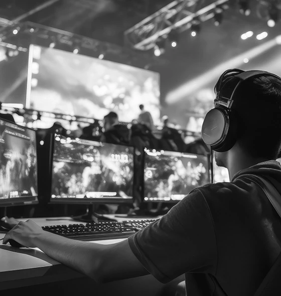 eスポーツ会場の様子